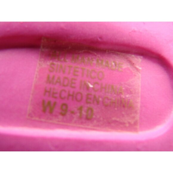 Womens Size W9-10 Sandals Pink Gray Slip On Comfort Flip Flops Fashion Shoes - Picture 9 of 11